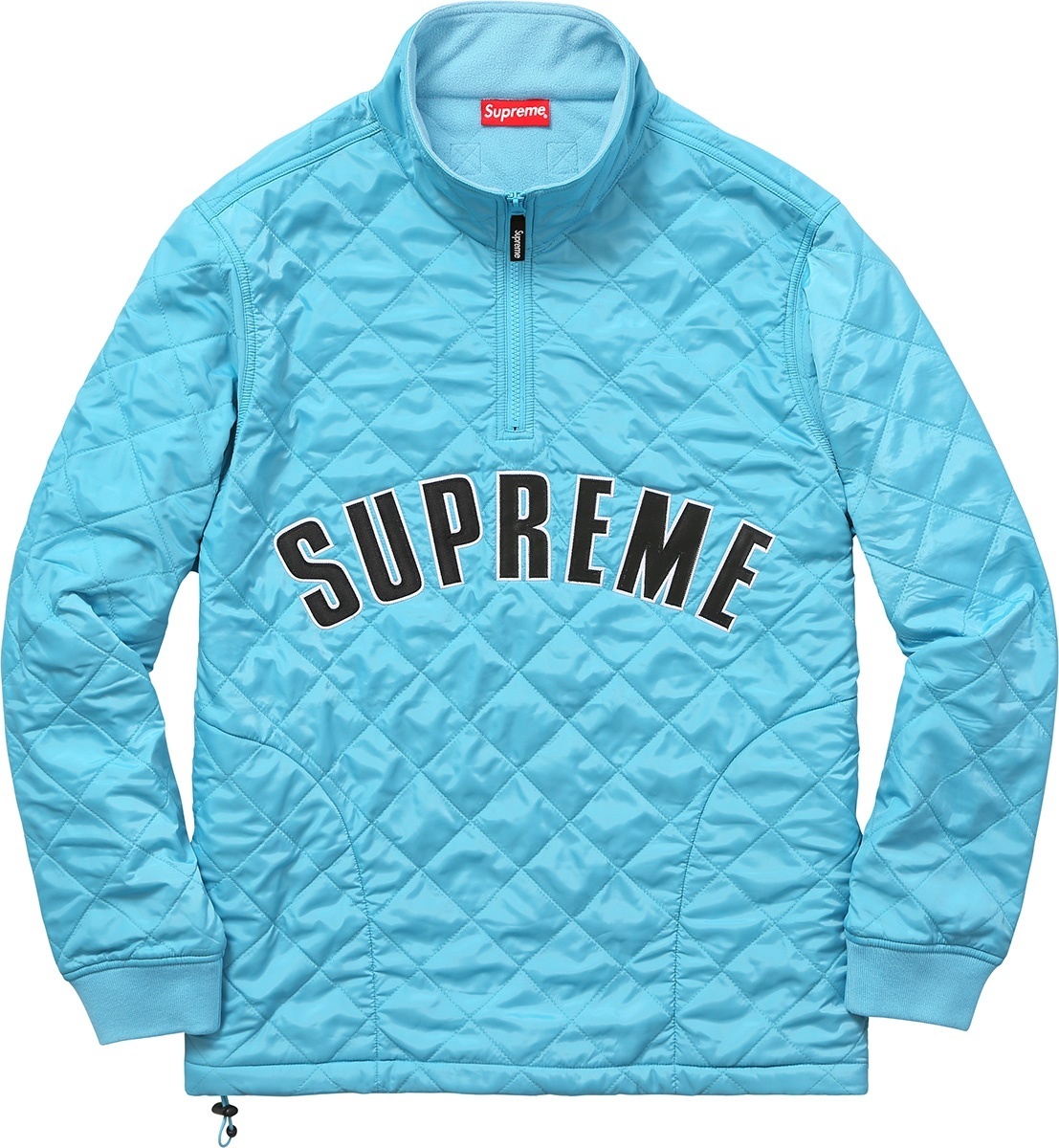 Arc Logo Quilted Half Zip Pullover view 4
